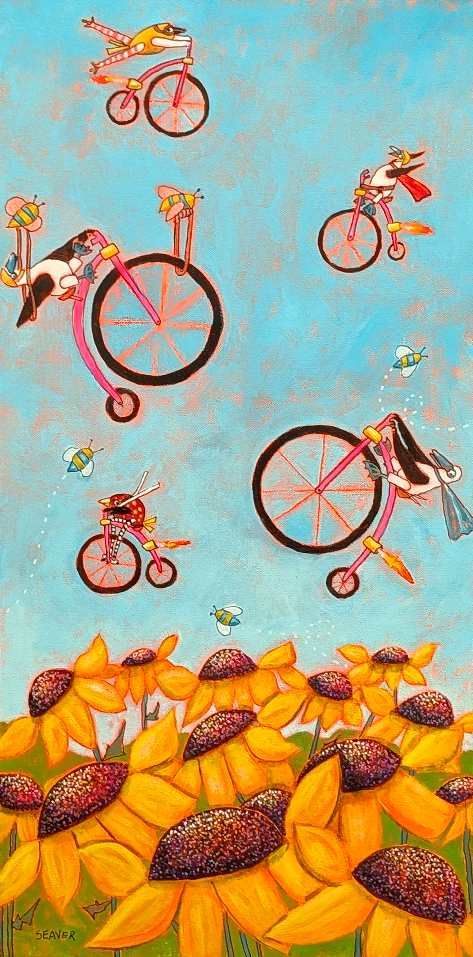 The Pink Bicycle Flying Club